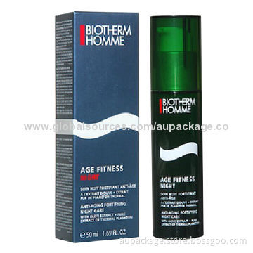Cosmetic Packaging Box, Made of Chipboard with Printing, Foil Stamping